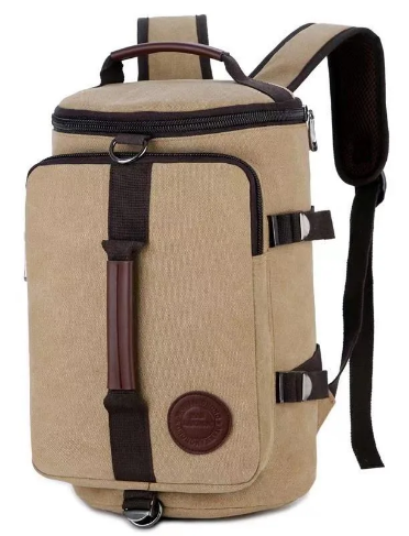 Men Canvas Backpack Travel Duffel Bookbag Men Canvas Backpack Travel Duffel Bookbag